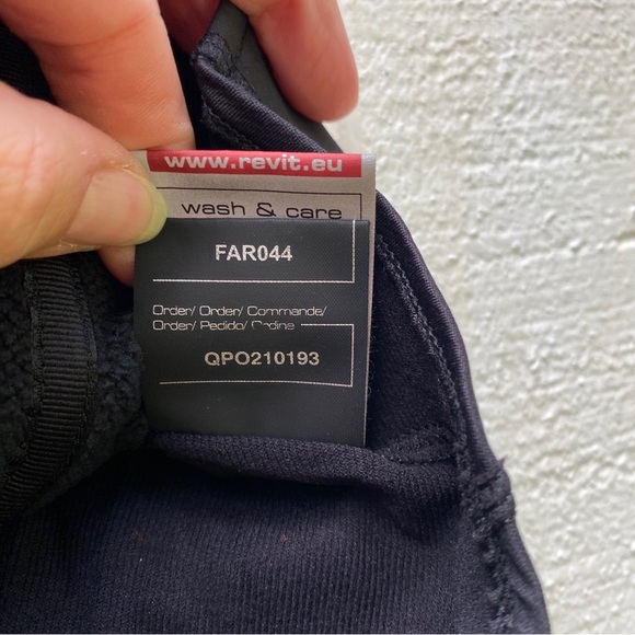 REV'IT! Maximus WSP Balaclava Black Size Large Motorcycle Gear - Picture 7 of 10